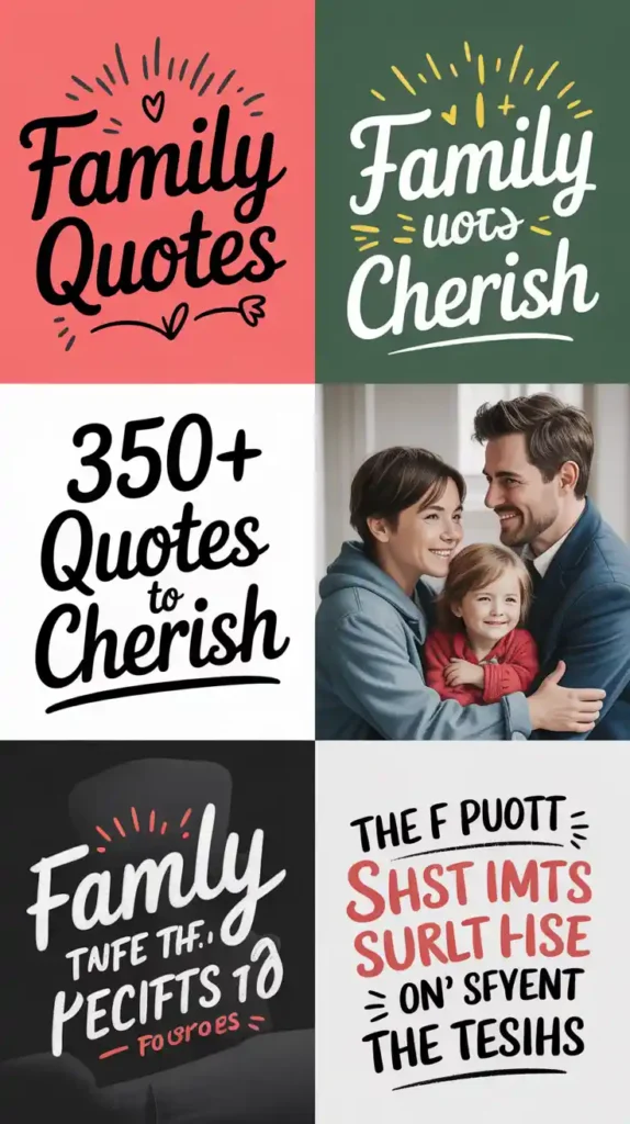 Family Quotes to Cherish