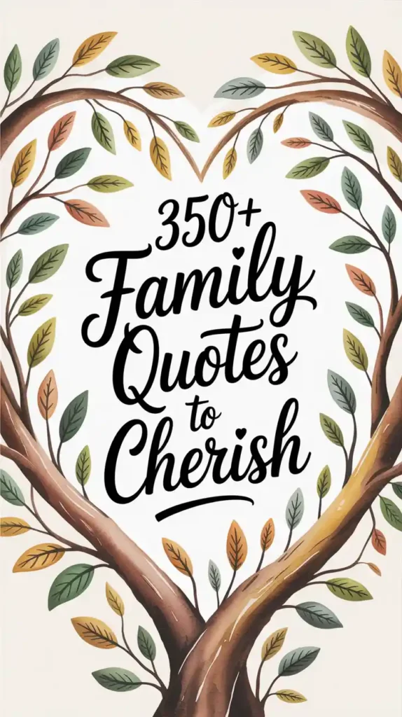 Family Quotes to Cherish