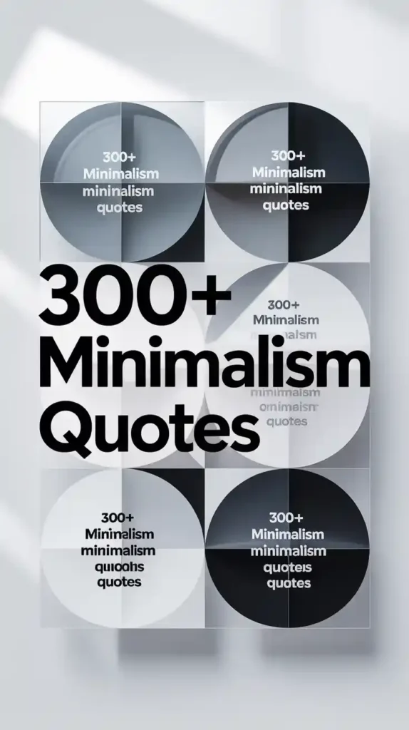 Minimalism Quotes