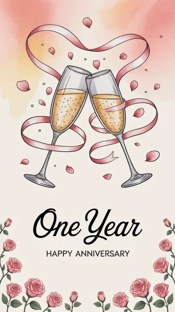 1 Year Wedding Anniversary Captions