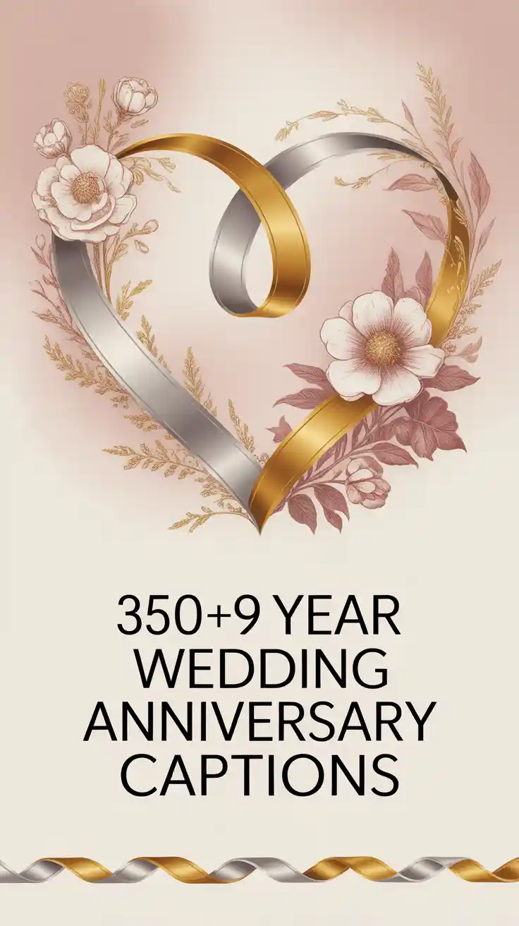 9 Year Wedding Anniversary Captions