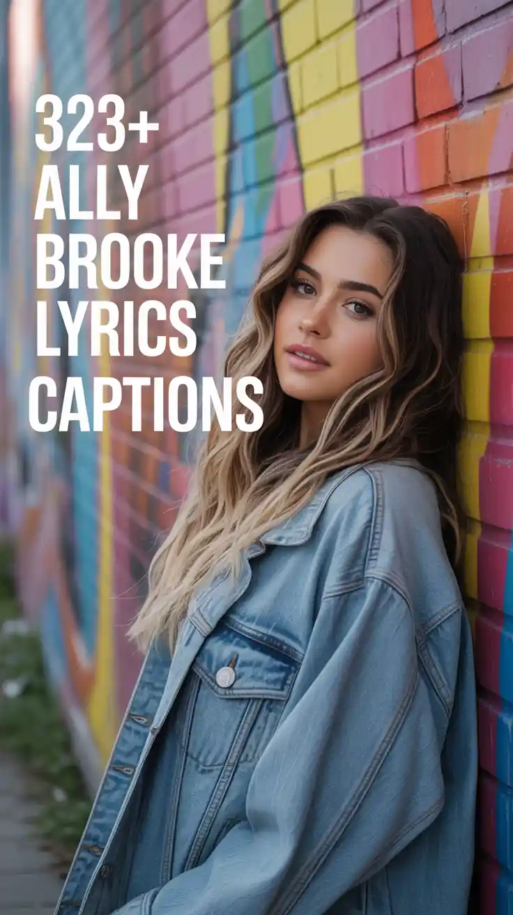 Ally Brooke Lyrics Captions
