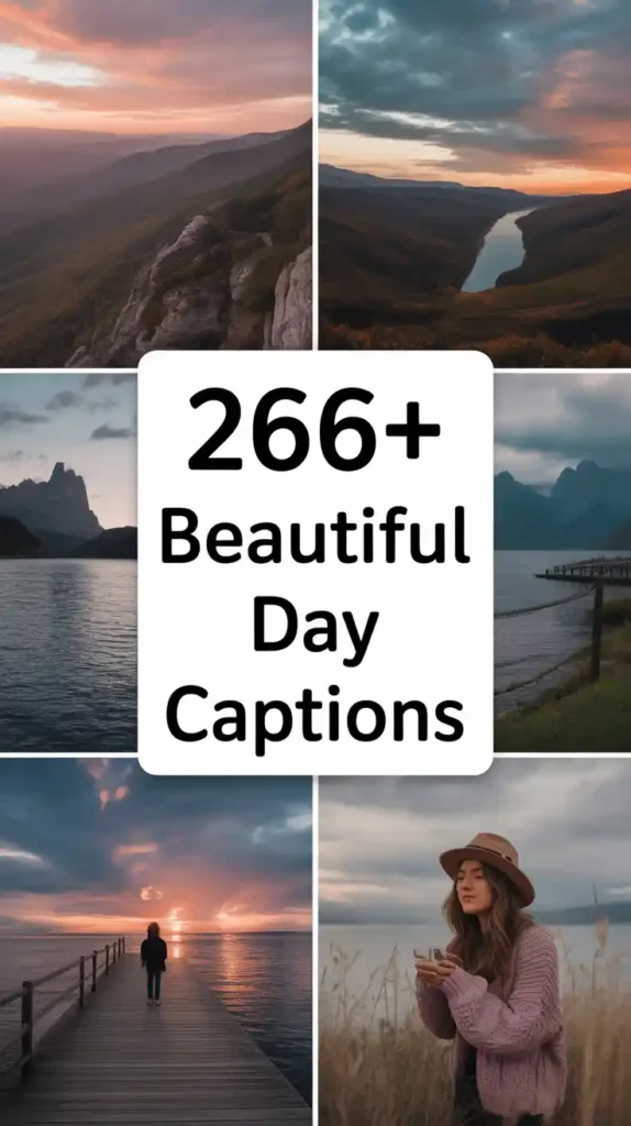Beautiful Day Captions