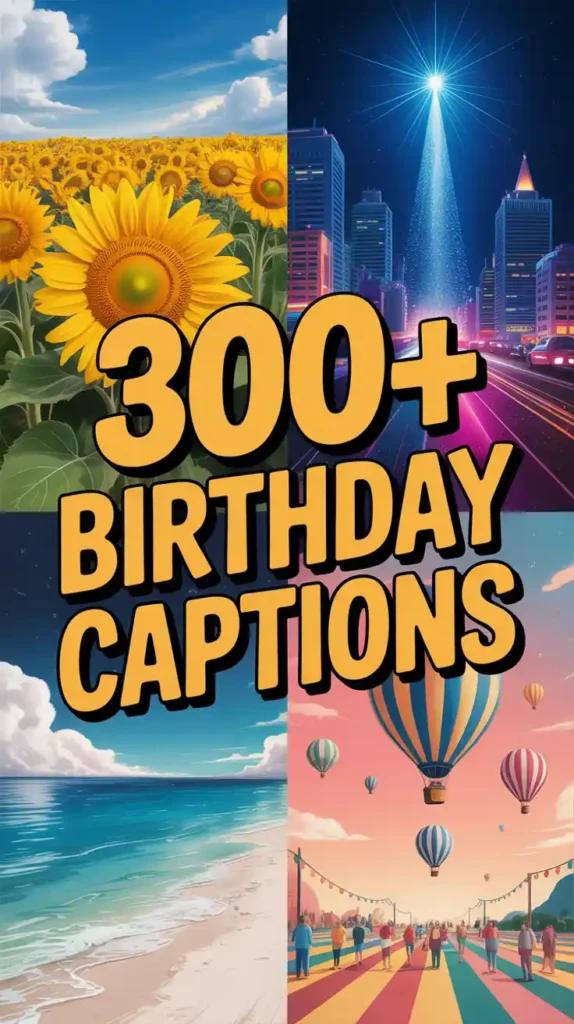 Birthday Captions
