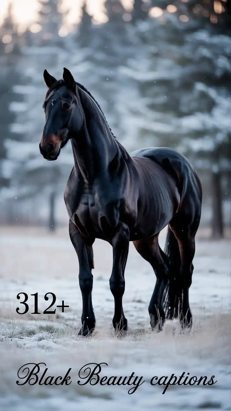 Black Beauty Captions