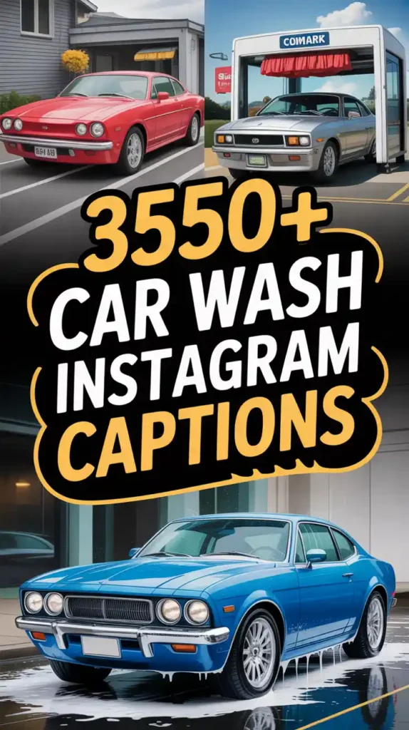 Car Wash Instagram Captions 