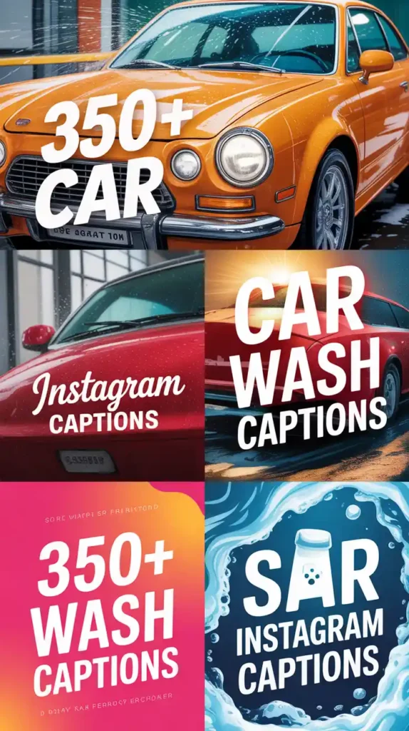 Car Wash Instagram Captions 