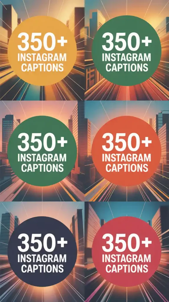 City Instagram Captions