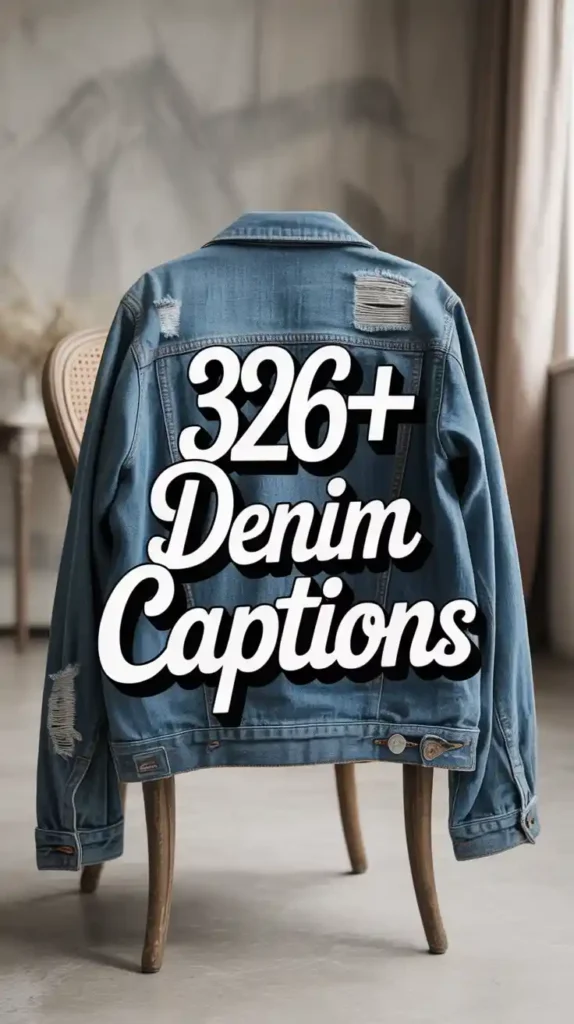 Denim Captions