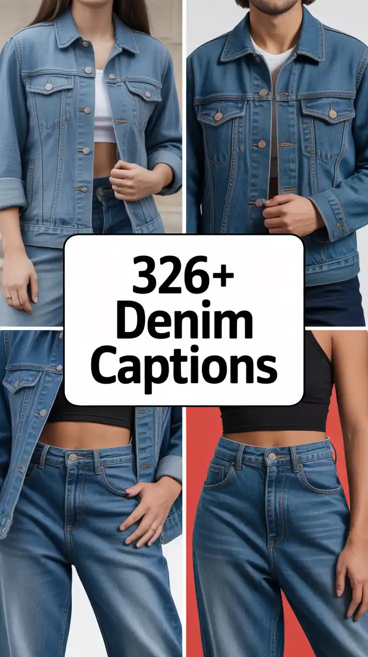 Denim Captions