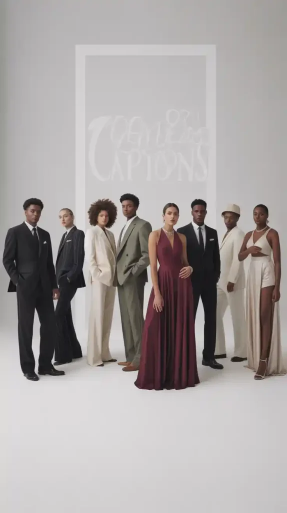 Formal Clothes Captions