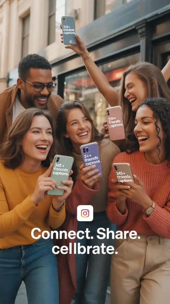 Friends Group Captions
