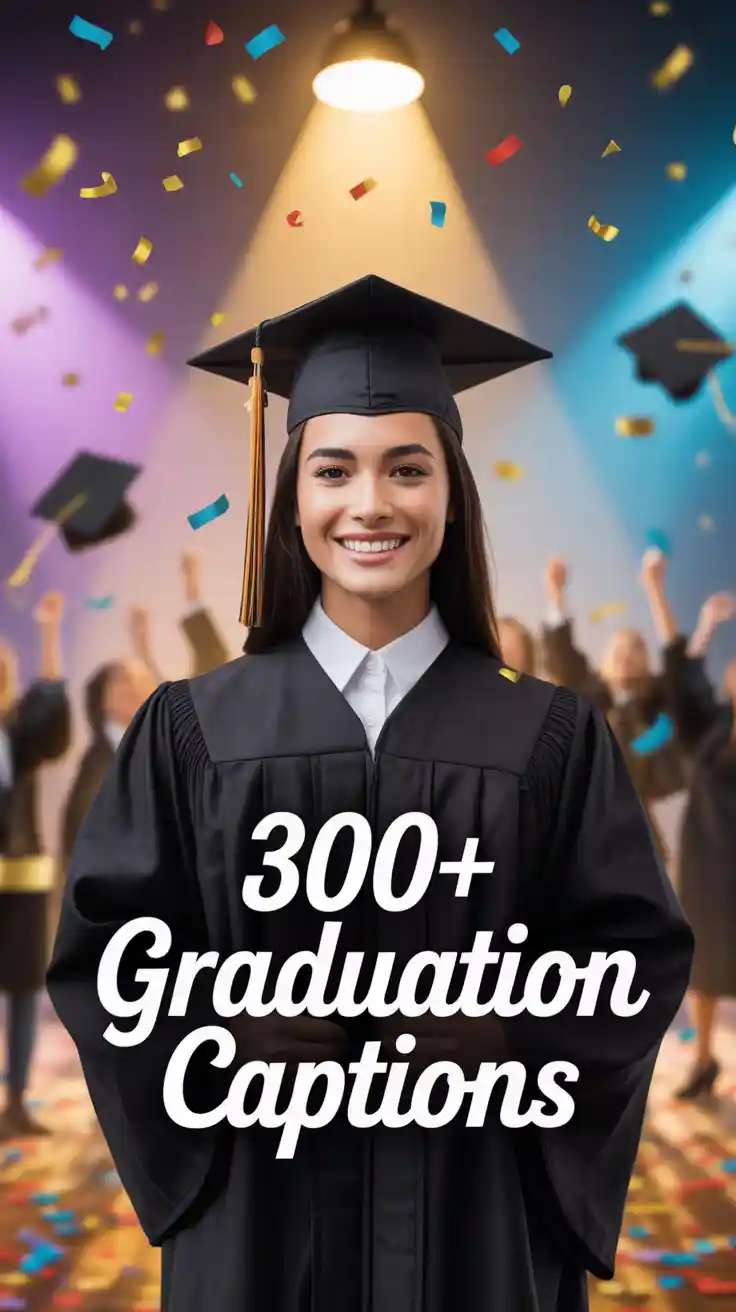 Graduation Captions for Instagram
