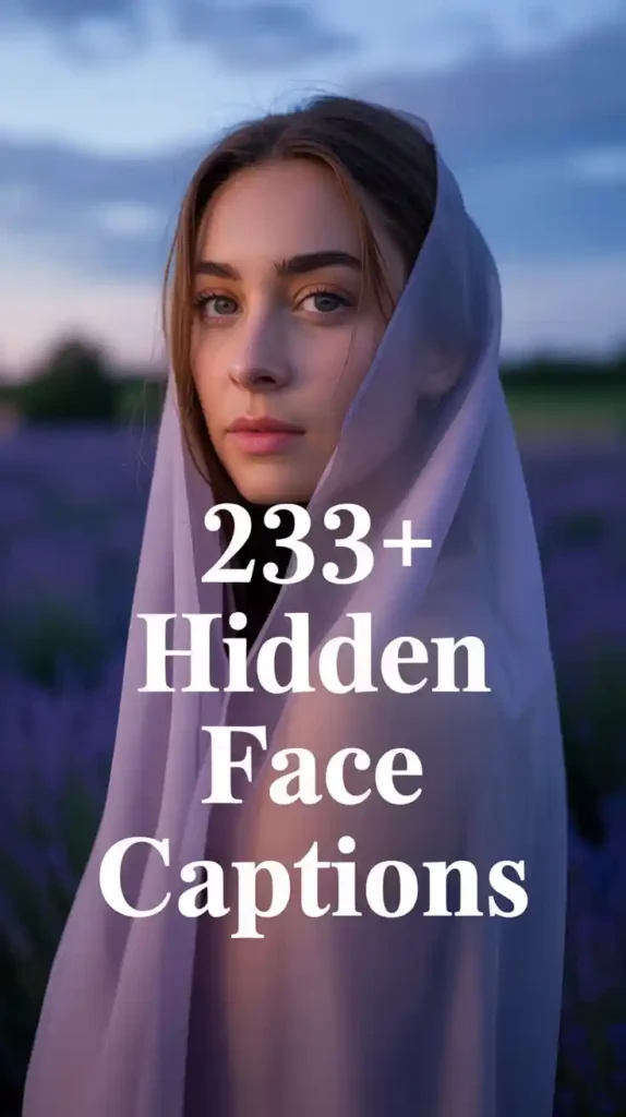 Hidden Face Captions for Instagram