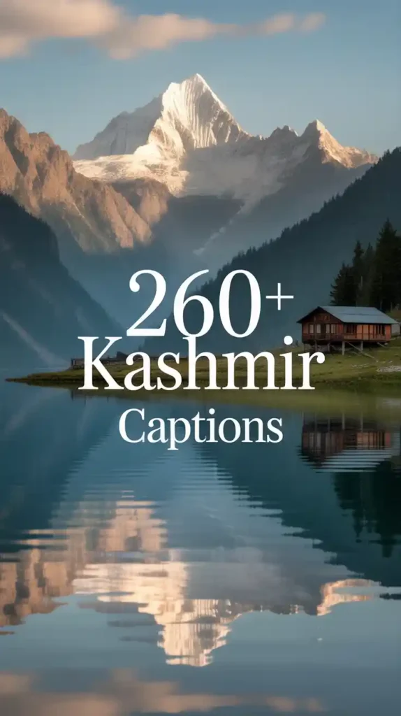 Kashmir Captions