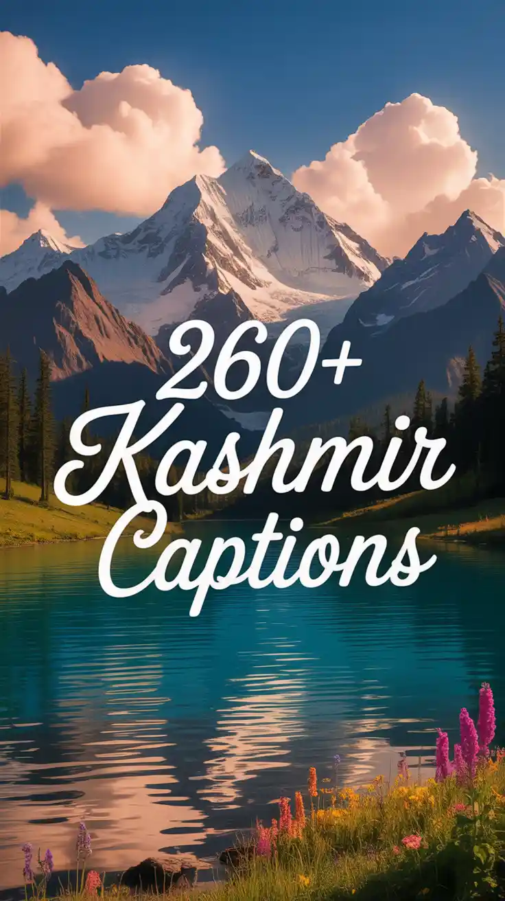 Kashmir Captions
