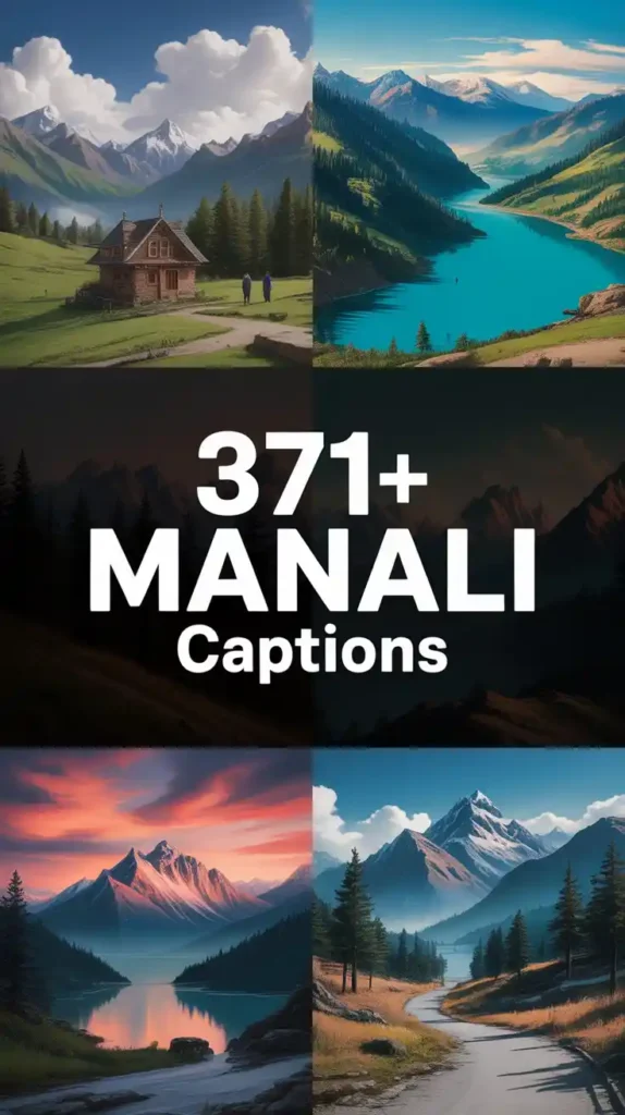 Manali Captions