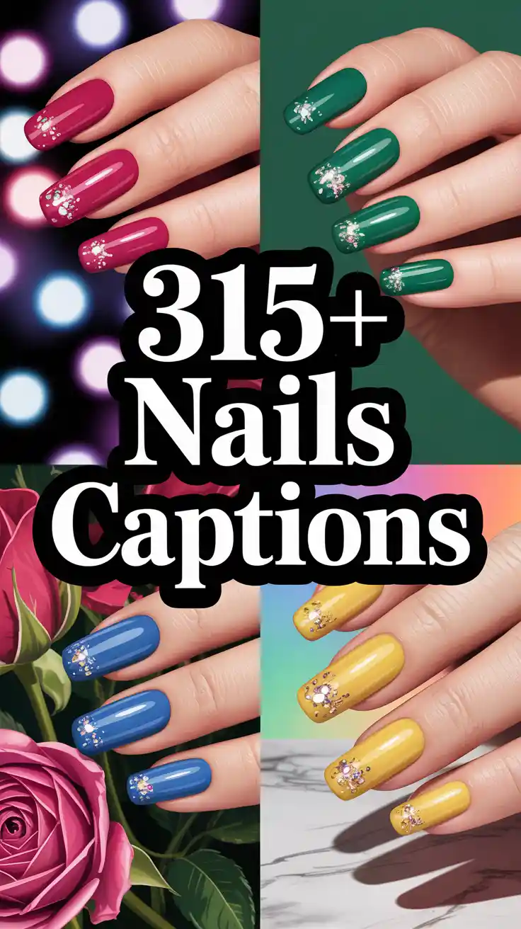 Nails Captions