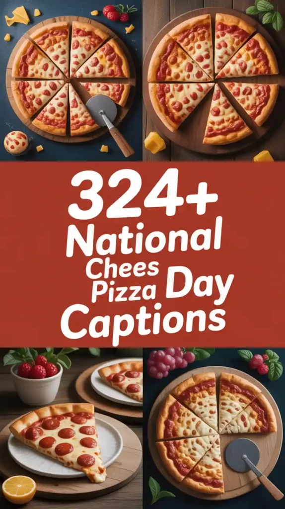 National Cheese Pizza Day Captions
