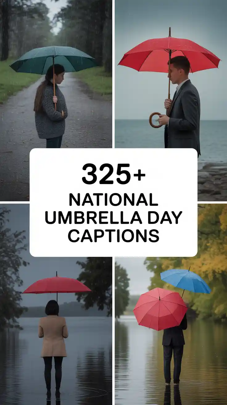 National Umbrella Day Captions