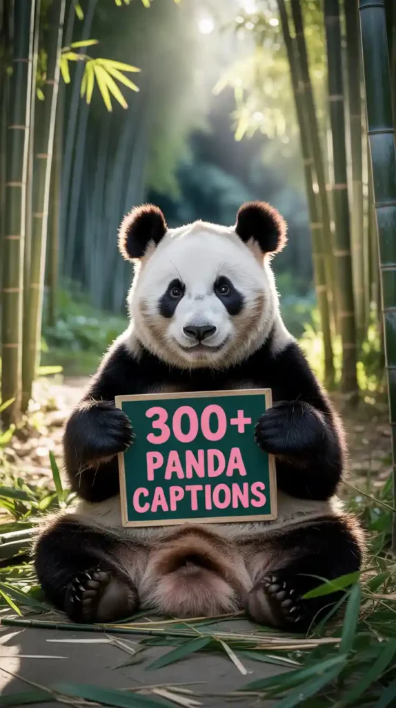 Panda Captions