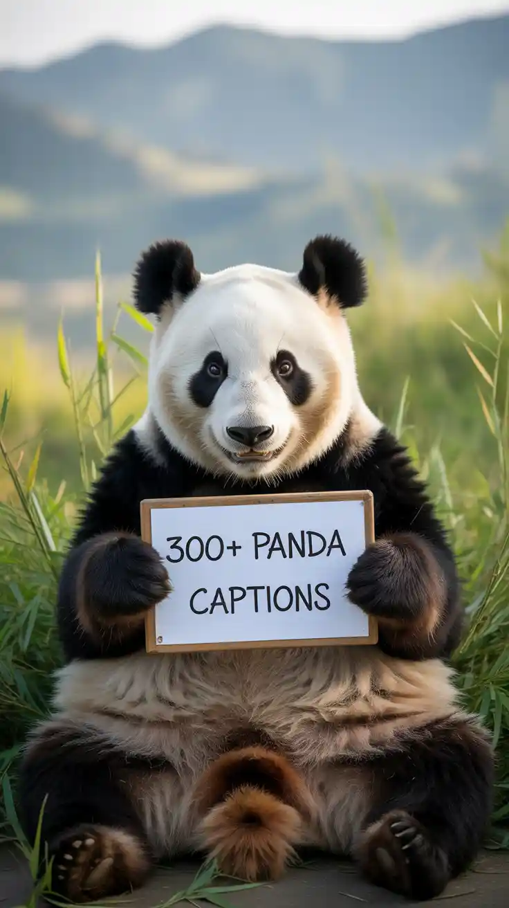Panda Captions