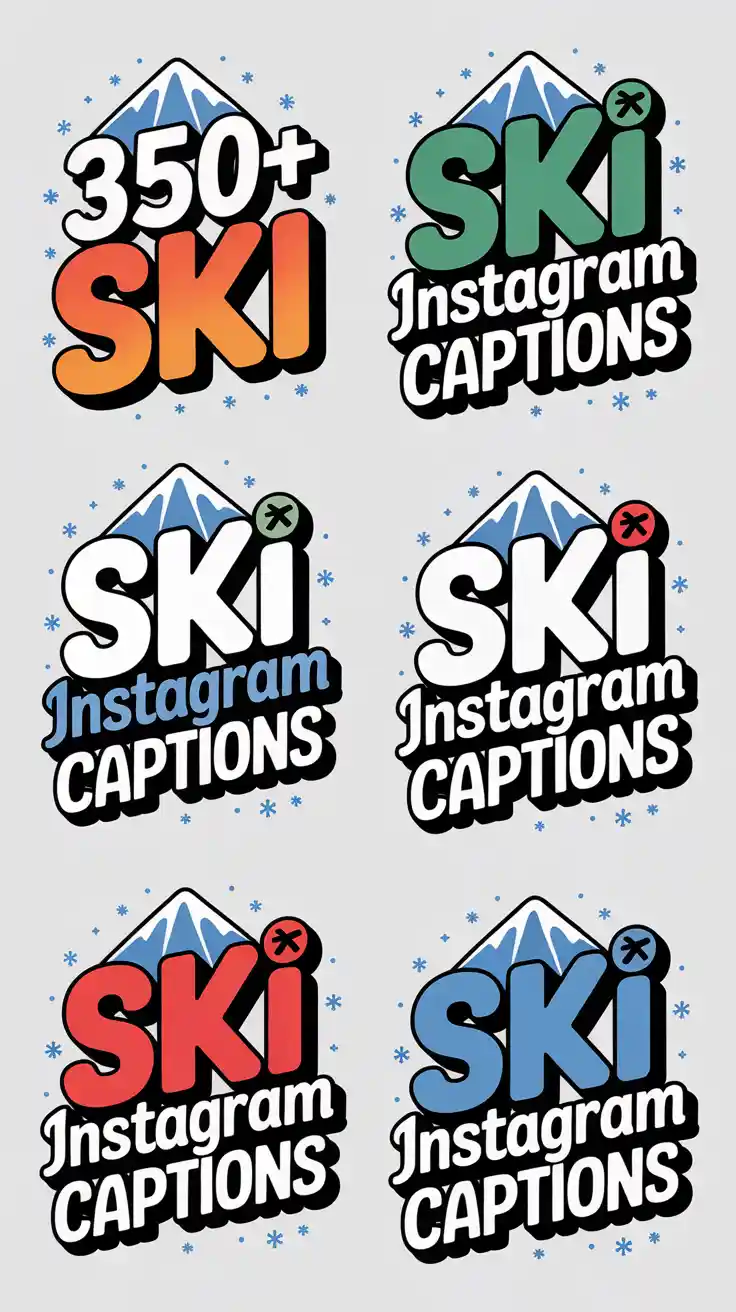 Ski Instagram Captions