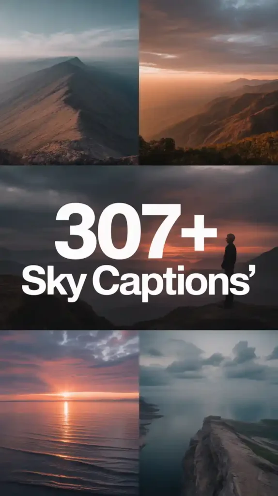 Sky Captions for Instagram Short