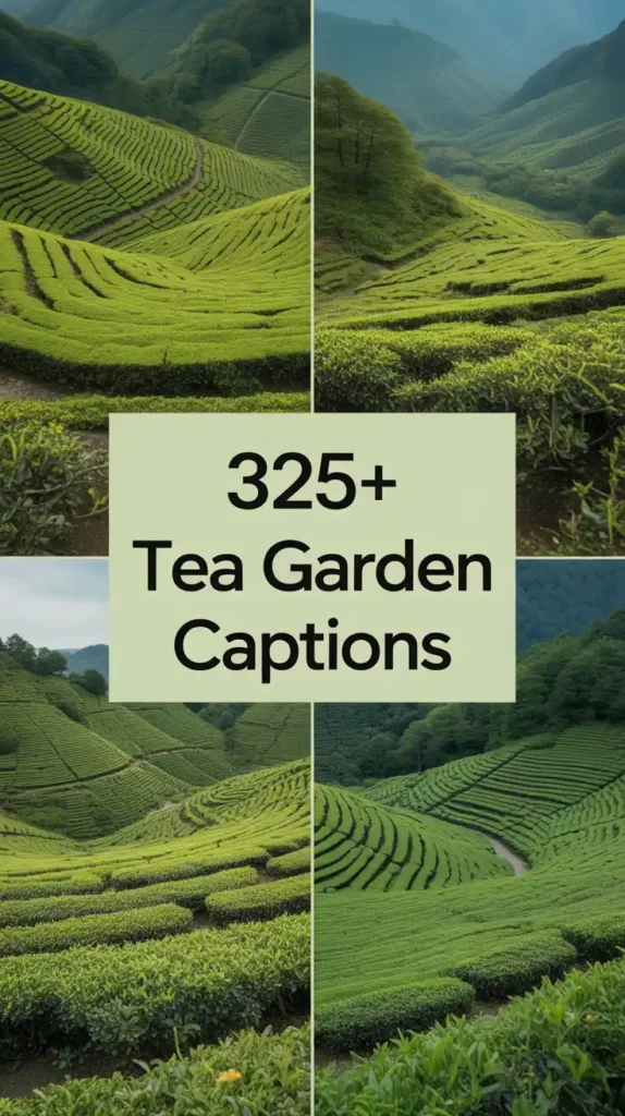 Tea Garden Captions