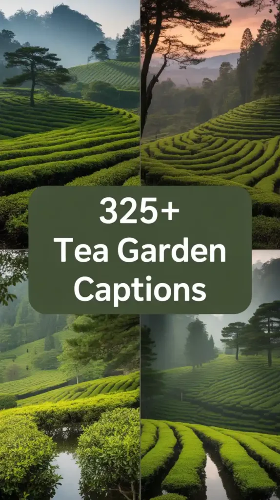 Tea Garden Captions
