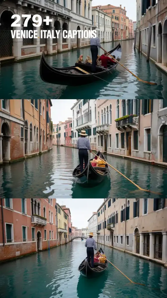 Venice Italy Captions