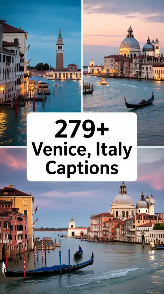 Venice Italy Captions