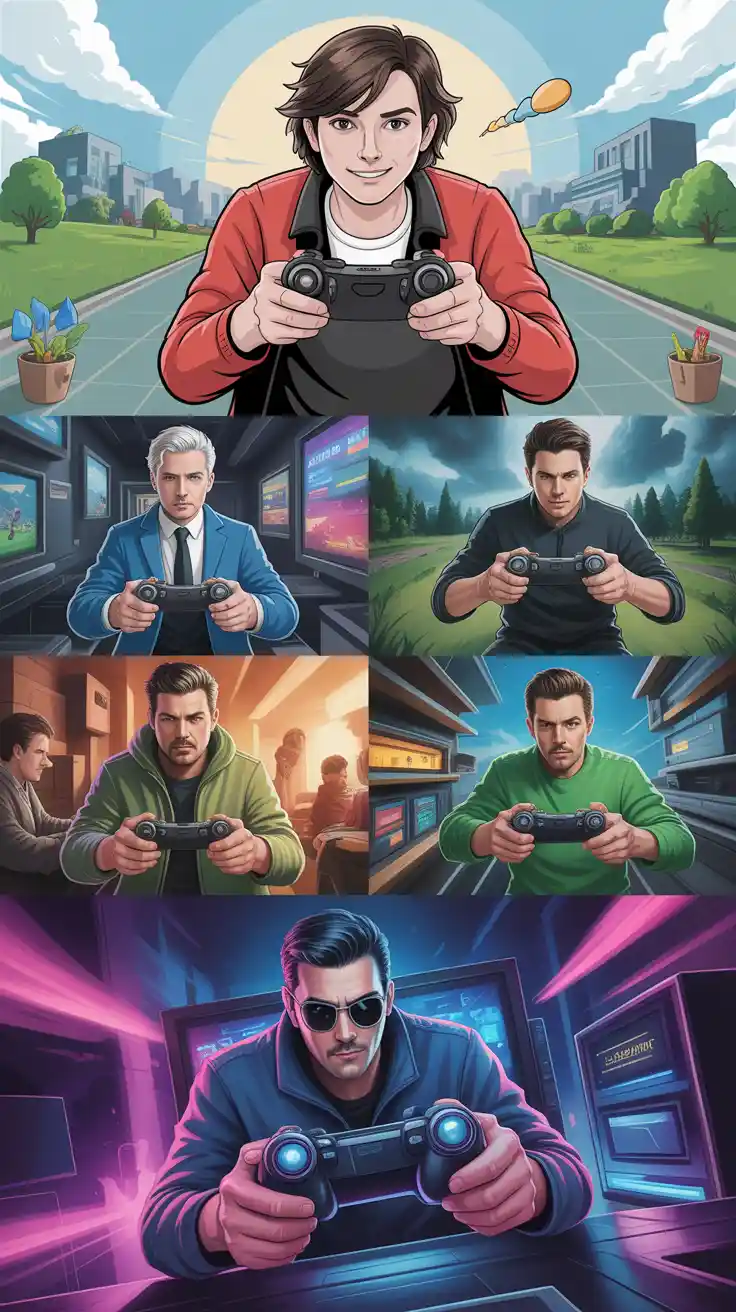 Video Game Day Captions