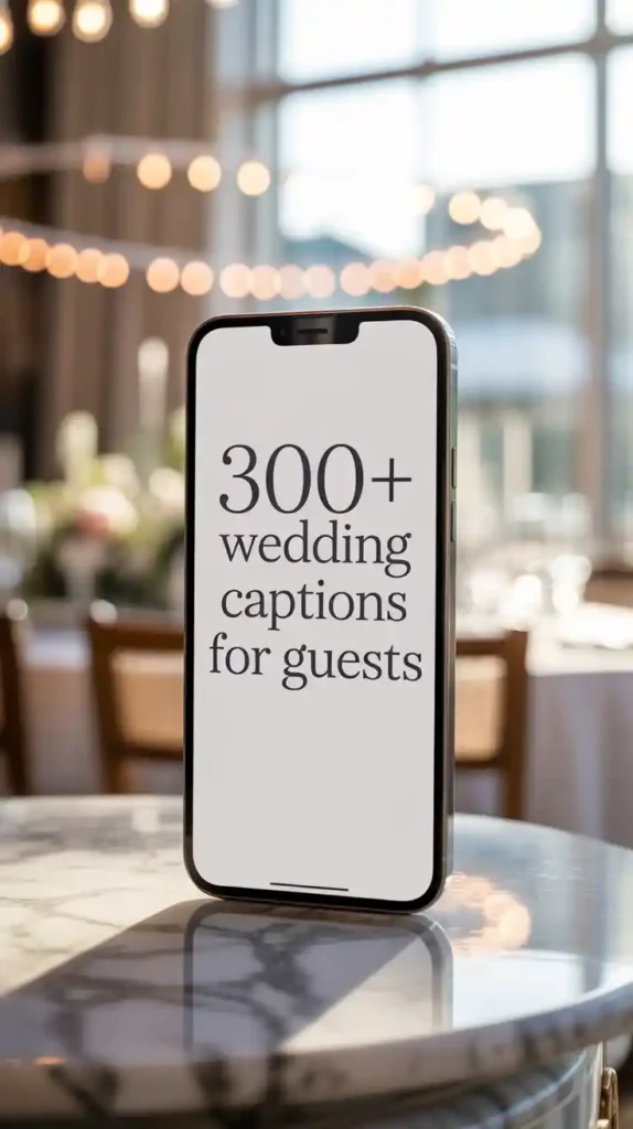 Wedding Captions for Guests