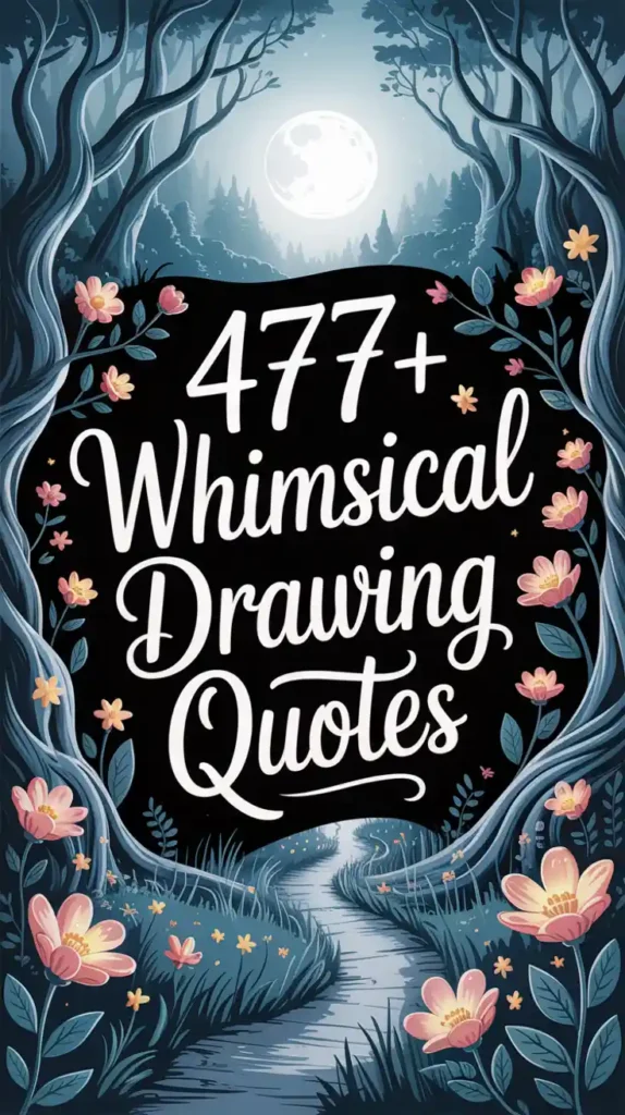 Whimsical Drawing Quotes