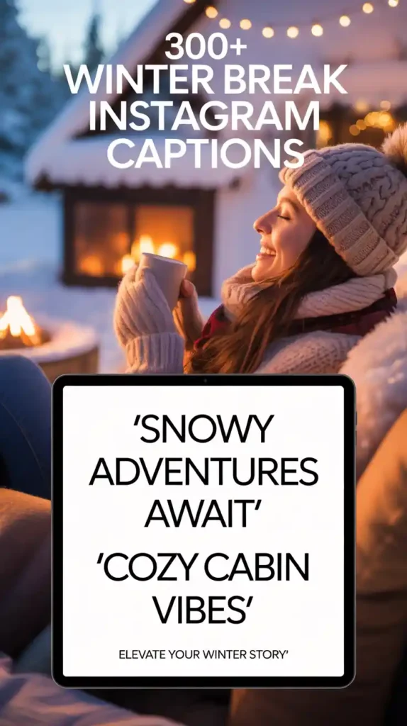 Winter Break Instagram Captions