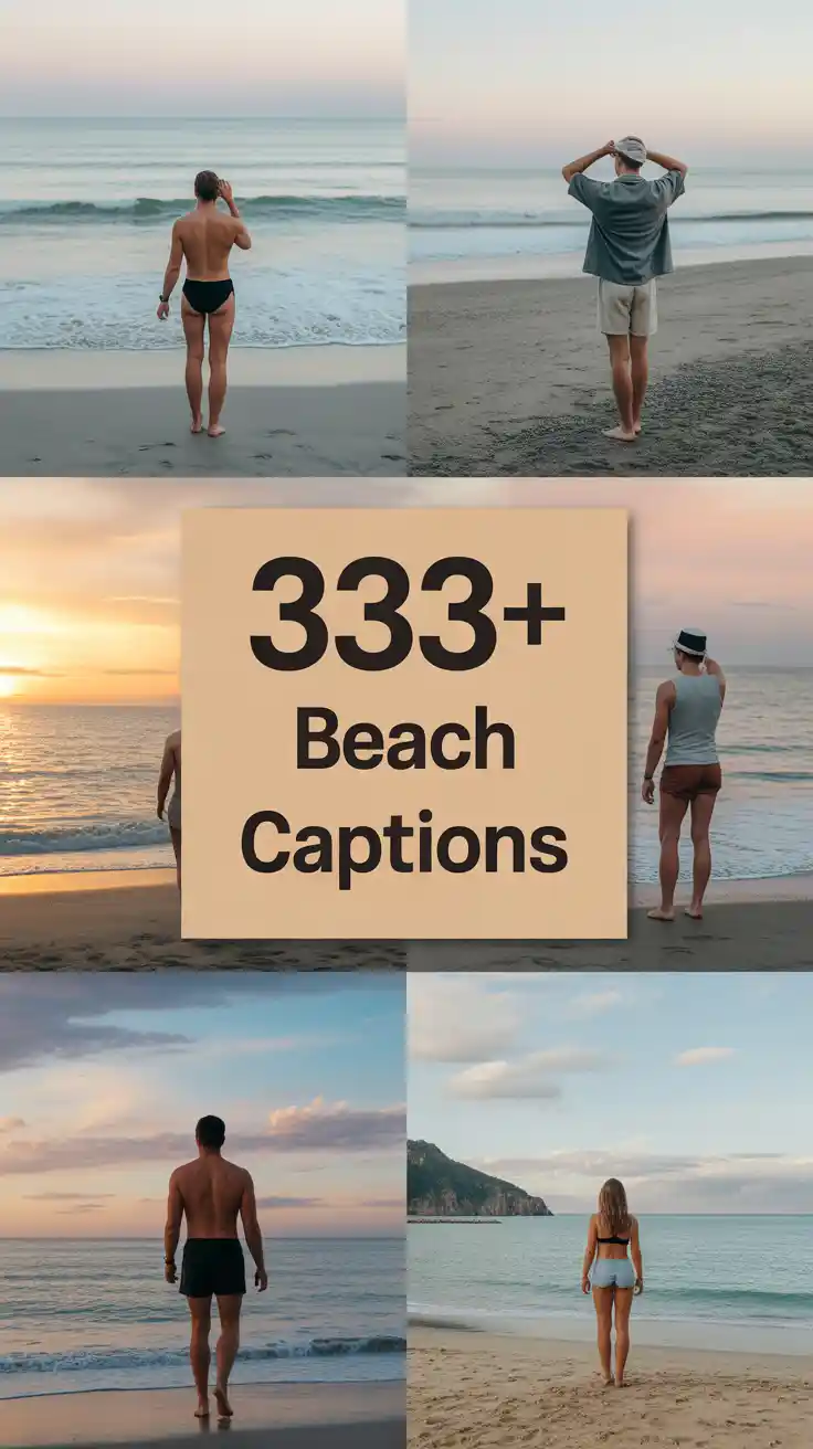 Beach Captions