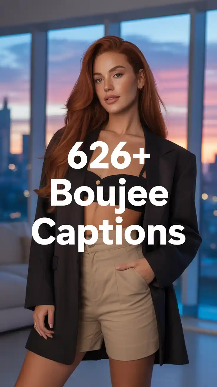 Boujee Instagram Captions