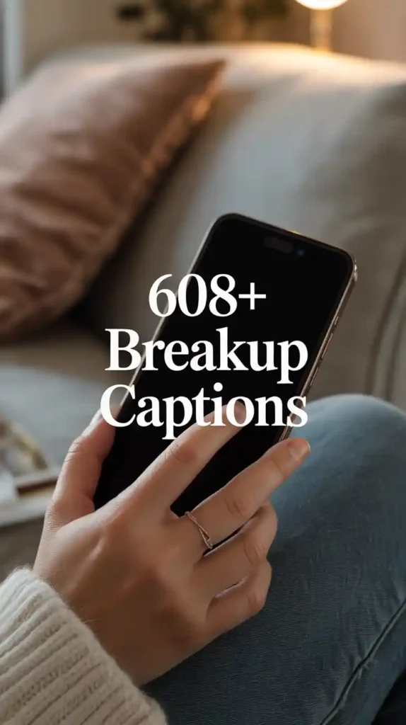 Breakup Instagram Captions