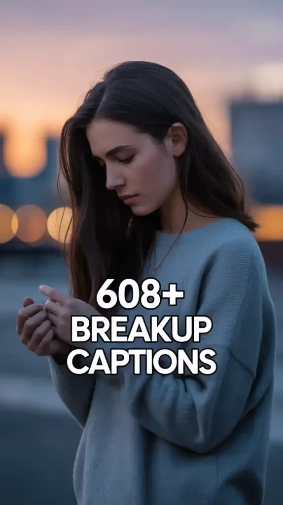 Breakup Instagram Captions