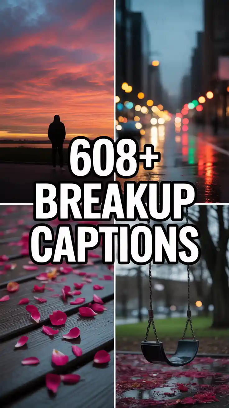 Breakup Instagram Captions