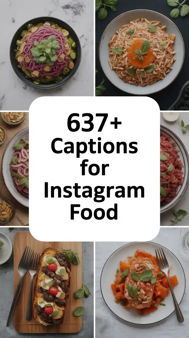 Captions For Instagram Food