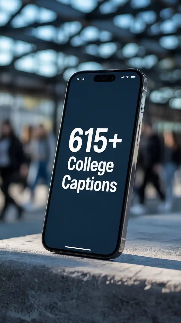 College Captions For Instagram