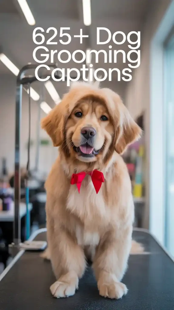 Dog Grooming  Captions