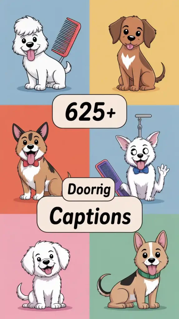Dog Grooming  Captions