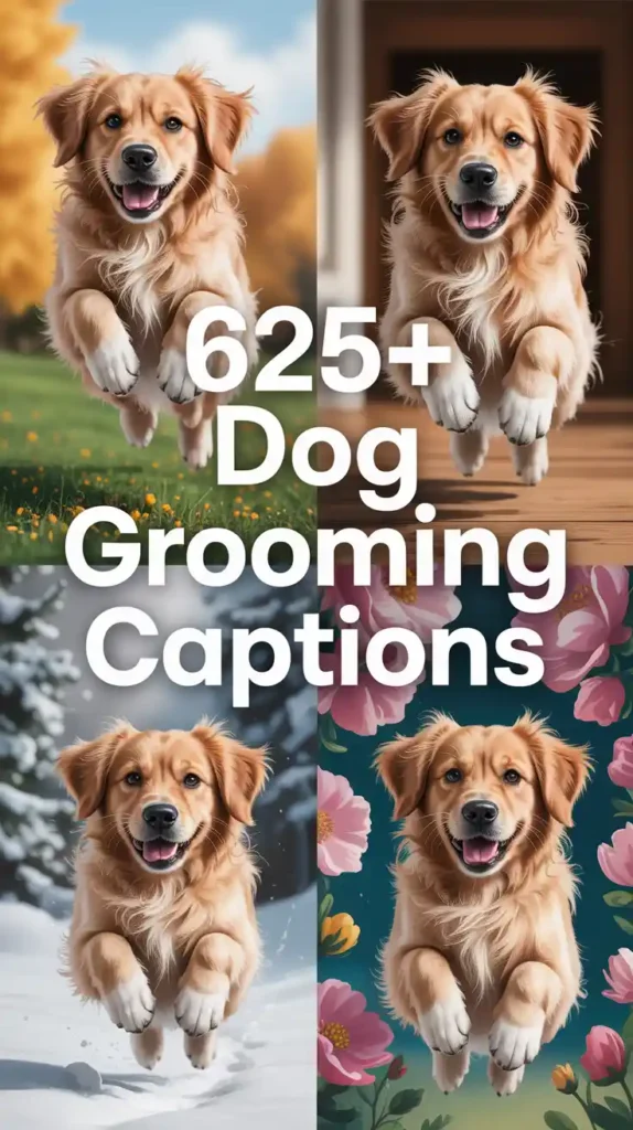 Dog Grooming  Captions