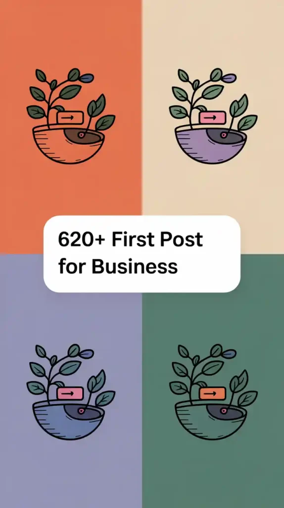 First Instagram Post for Business Caption Ideas