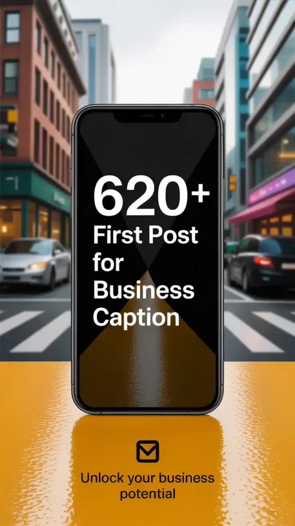 First Instagram Post for Business Caption Ideas