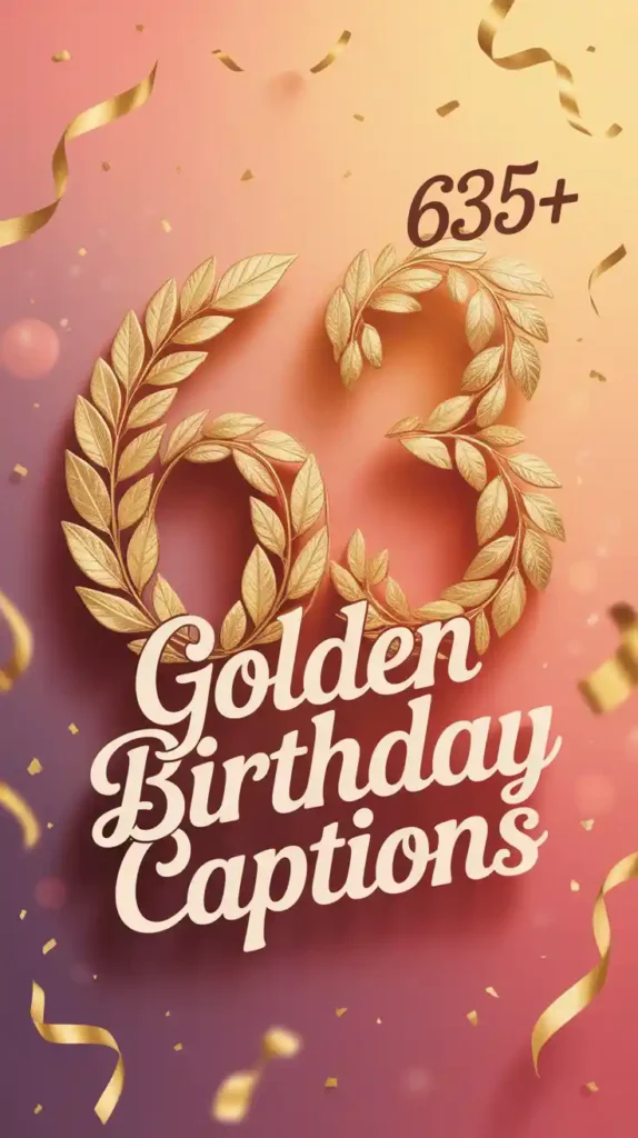Golden Birthday Captions