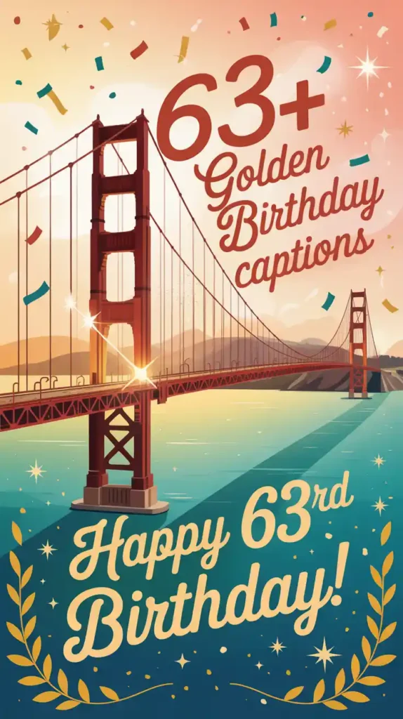 Golden Birthday Captions